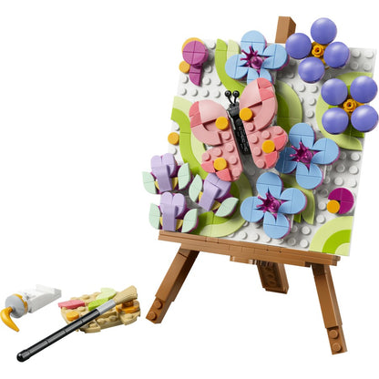 LEGO Creator Floral Art Decor Painting 31390