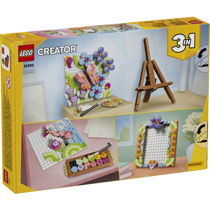 LEGO Creator Floral Art Decor Painting 31390