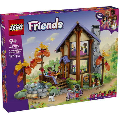 LEGO Friends Cozy Fall Forest Cabin 42705