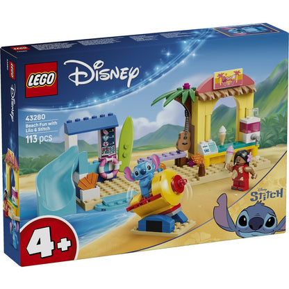 LEGO Disney Beach Fun with Lilo & Stitch 43280