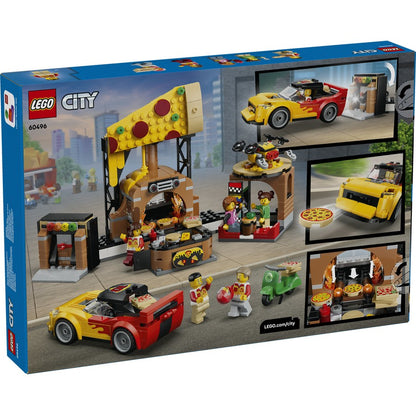 LEGO City Pizza Delivery Experience with Vehicles 60496