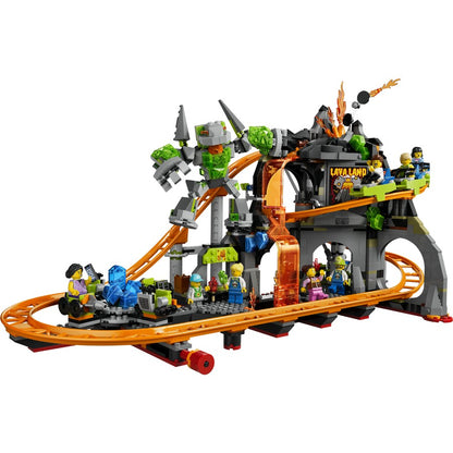 LEGO City Lava Land Roller Coaster Park 60501