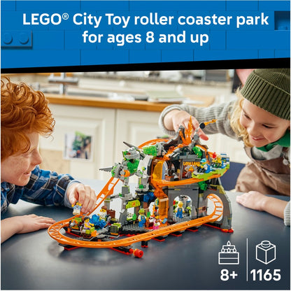 LEGO City Lava Land Roller Coaster Park 60501