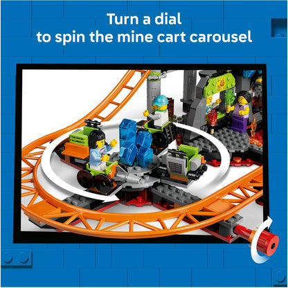 LEGO City Lava Land Roller Coaster Park 60501