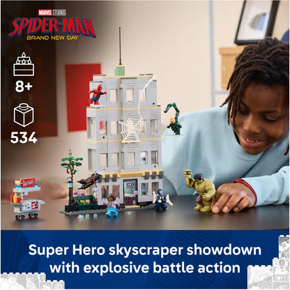LEGO Marvel Spider-Man vs. Hulk Epic Clash 76350