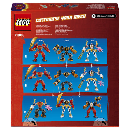 LEGO Ninjago Kai's Elemental Fire Mech 71808, (322-pieces)