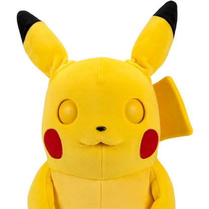 Pokemon Puppetronic Plush Pikachu eye closed