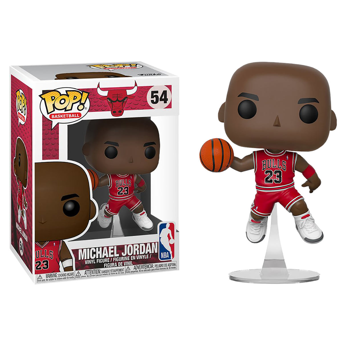 Funko NBA - Michael Jordan Chicago Bulls Pop! Vinyl Figure