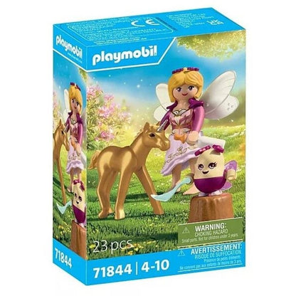 Playmobil Golden Unicorn Foal with Fairy