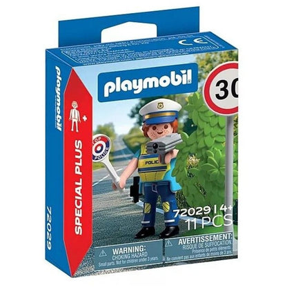 Playmobil Police officer with speed detector