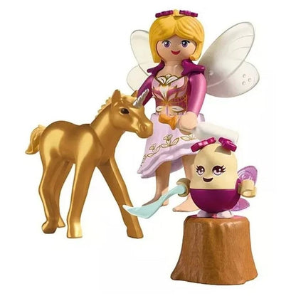 Playmobil Golden Unicorn Foal with Fairy