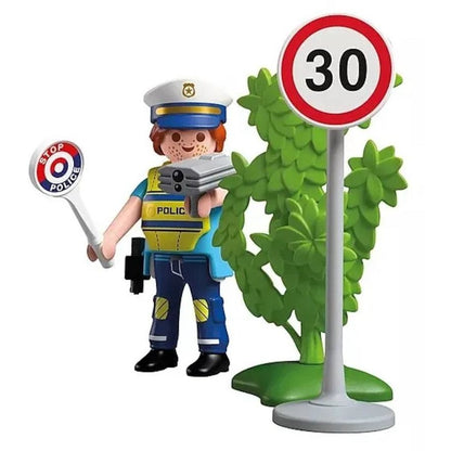 Playmobil Police officer with speed detector