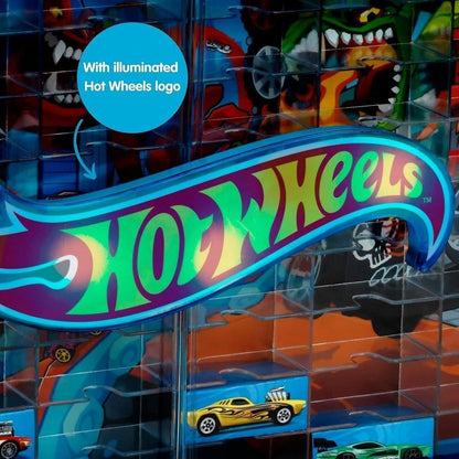 Hot Wheels Collection Carry Case for 54 Cars with Illuminated Logo