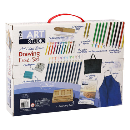Antique White The Art Studio Art Class Series Drawing Easel Art Set Drawing and Sketching Sets