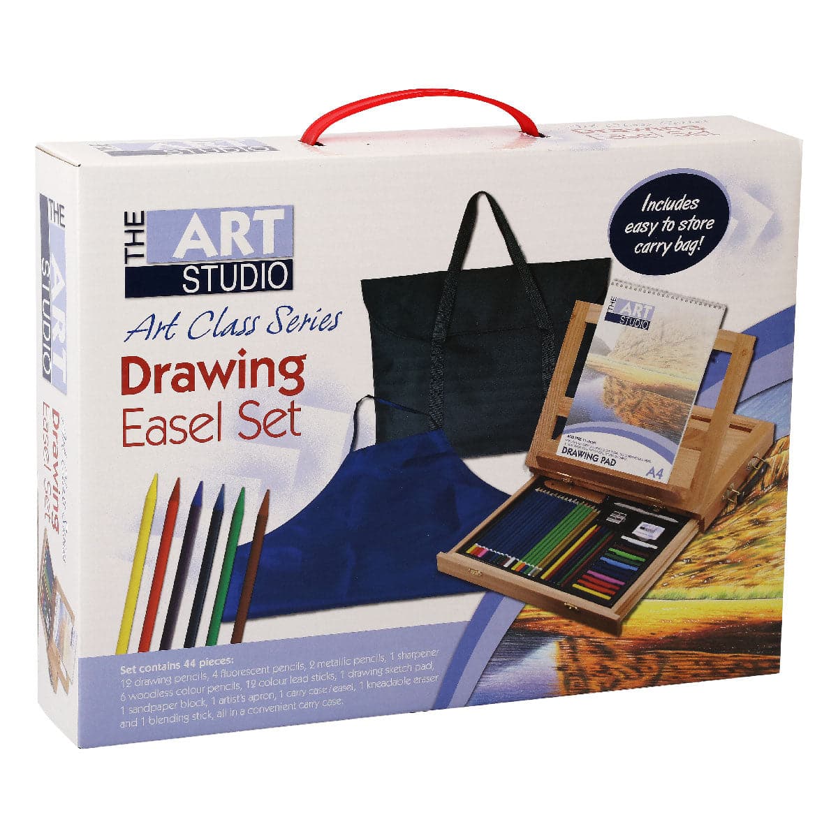 Midnight Blue The Art Studio Art Class Series Drawing Easel Art Set Drawing and Sketching Sets