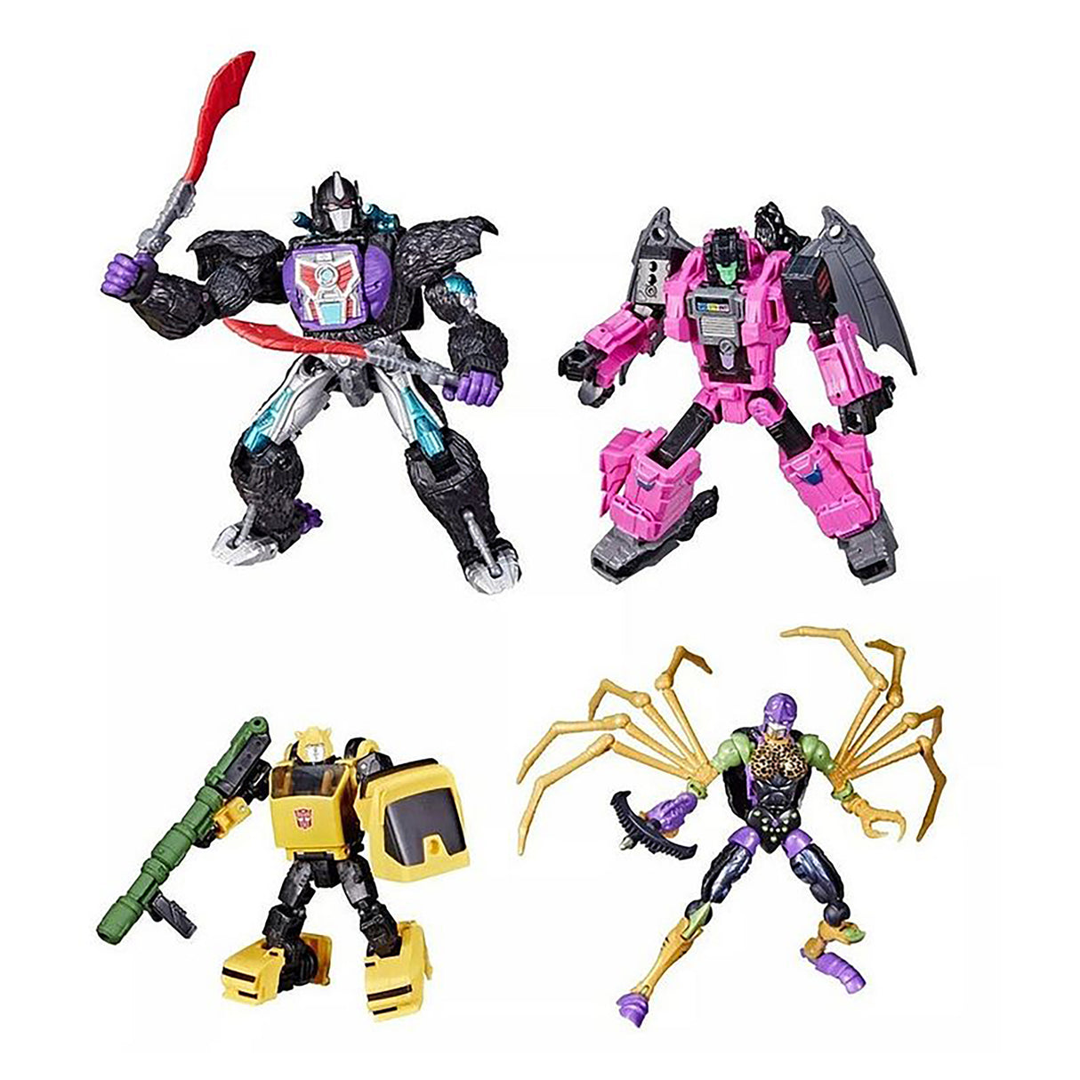 Transformers Bumblebee Bumblebee Worlds Collide Action Figure Multipack - F0994 (7.5 inches)