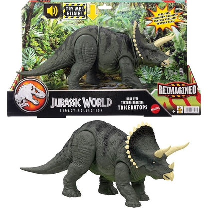 Jurassic World Legacy Collection Reimagined Real Feel Triceratops