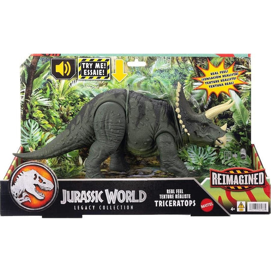 Jurassic World Legacy Collection Reimagined Real Feel Triceratops