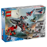 LEGO Marvel Captain America vs. Red Hulk Battle 76292