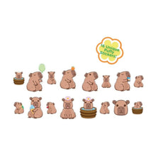 Gamago Capybara Puffy Stickers In Embossed Tin