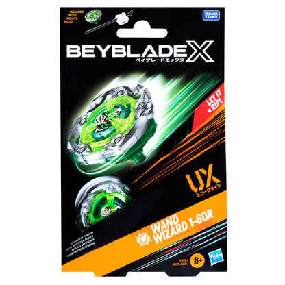 Beyblade X Wand Wizard 1-60R UX Starter Pack Set