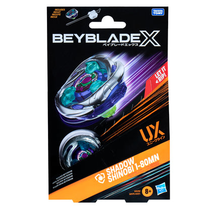 Beyblade X Shadow Shinobi 1-80MN UX Starter Pack Set
