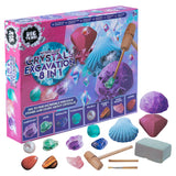 Dig Team 8 in 1 World of Crystals Excavation Kit