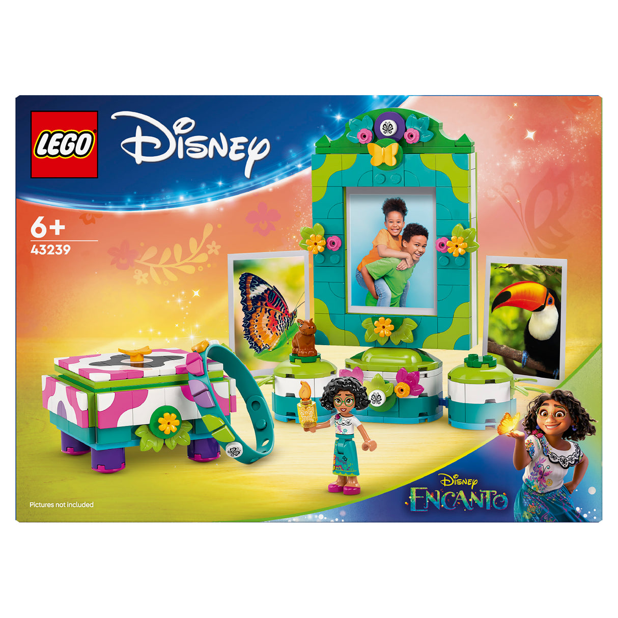 LEGO Disney Mirabel's Photo Frame and Jewellery Box 43239