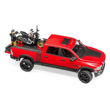 Bruder 1/16 RAM 2500 Power Wagon with Ducati Desert Sled