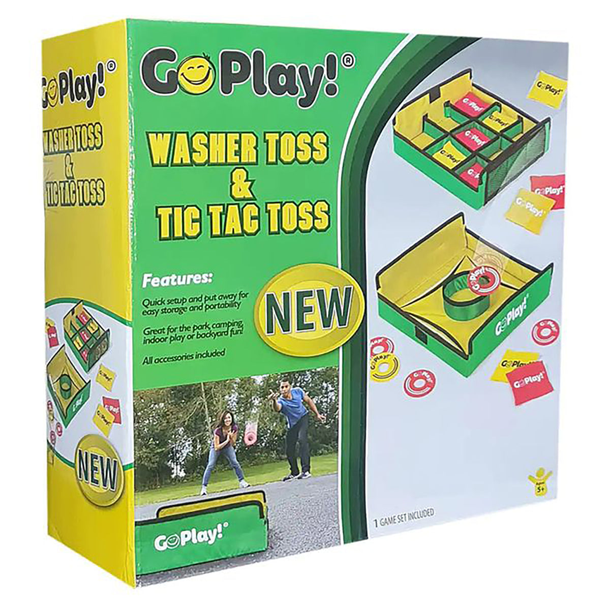 Go Play! Washer Toss & Tic Tac Toss Combo