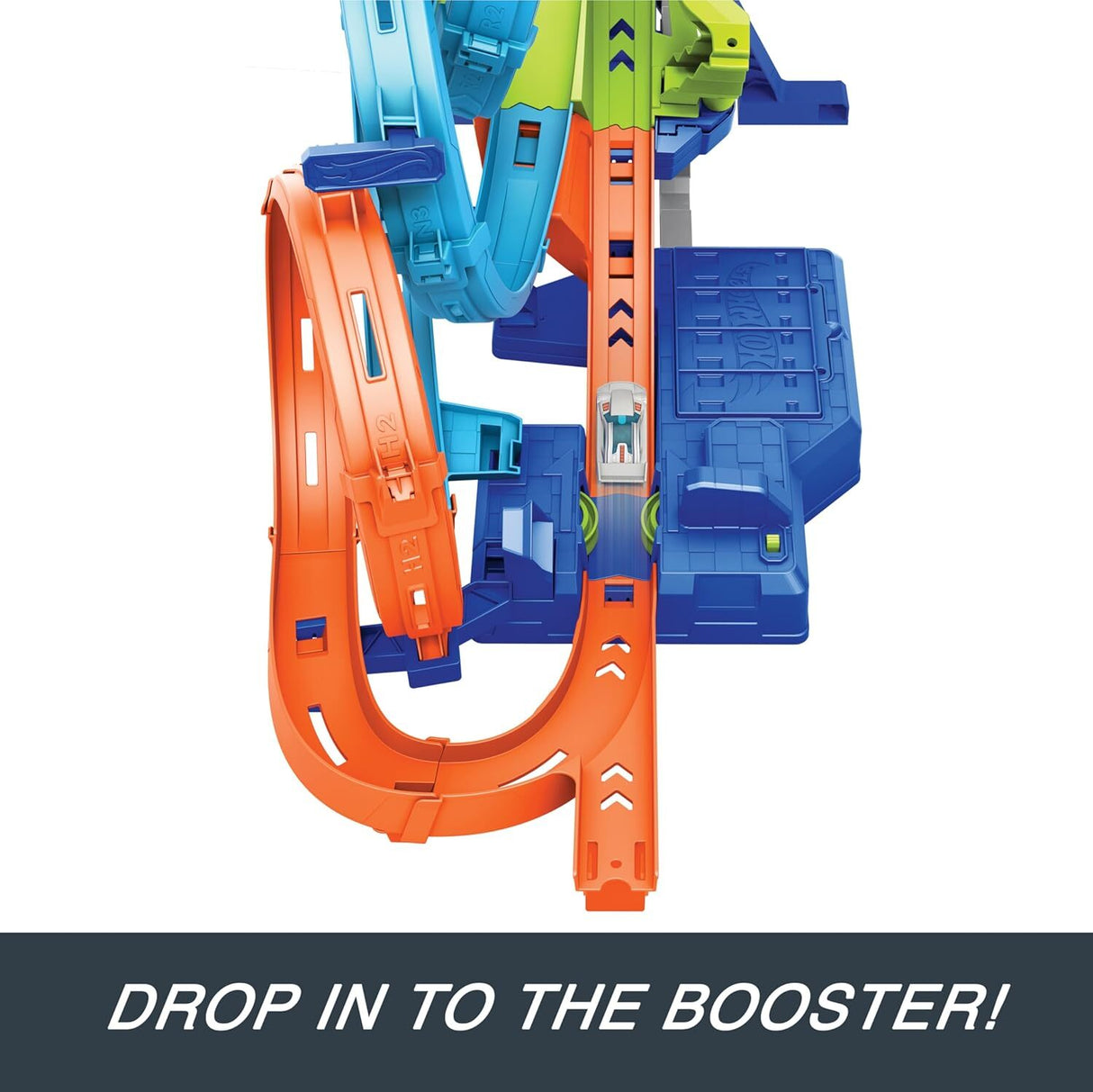 Hot Wheels 4-Loop Crash-Out Track Set