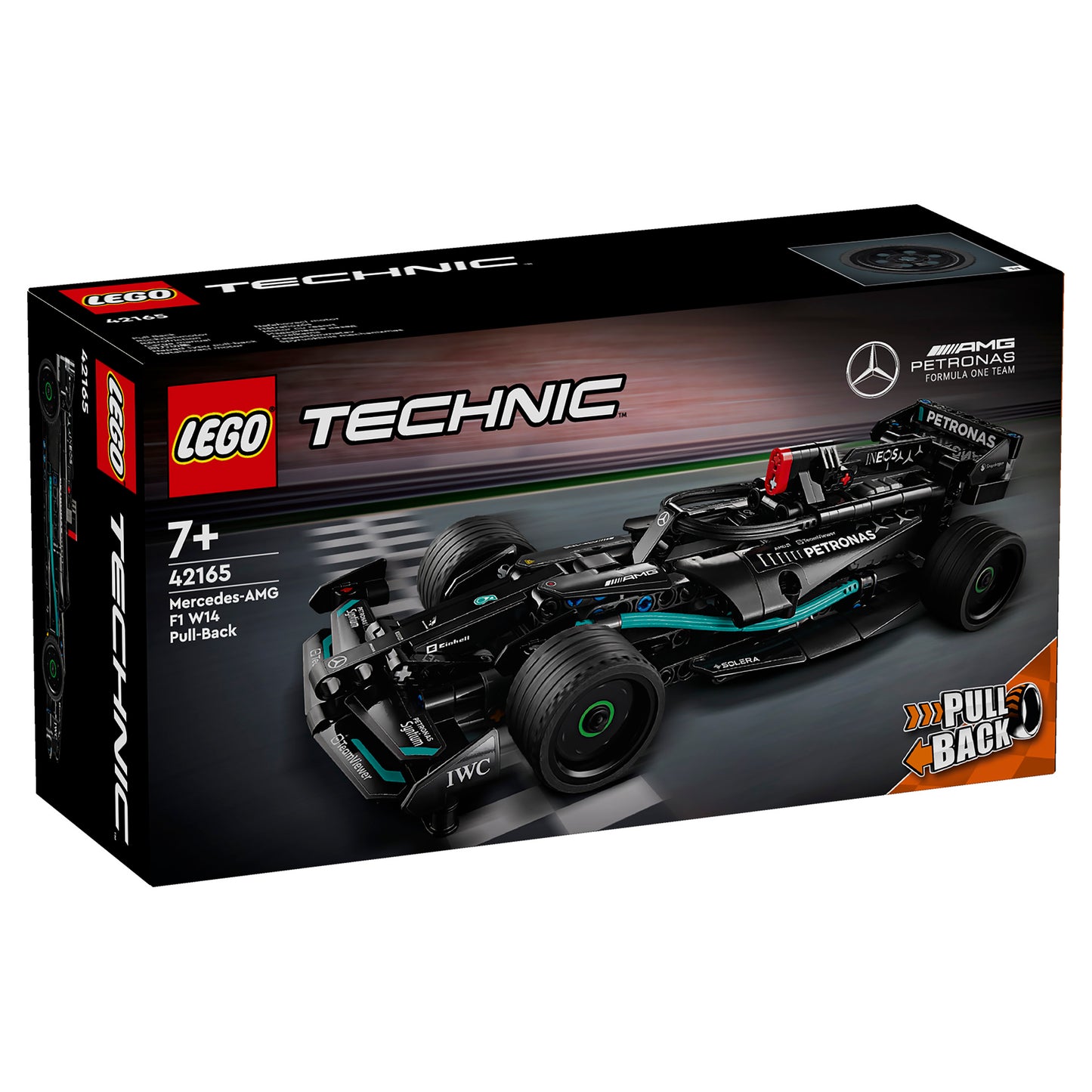 LEGO Technic Mercedes-Amg F1 W14 E Performance Pull-Back 42165, (240-Pieces)
