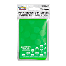 Pokemon Energy 65ct Deck Protector Sleeves Grass Green