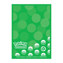 Pokemon Energy 65ct Deck Protector Sleeves Grass Green
