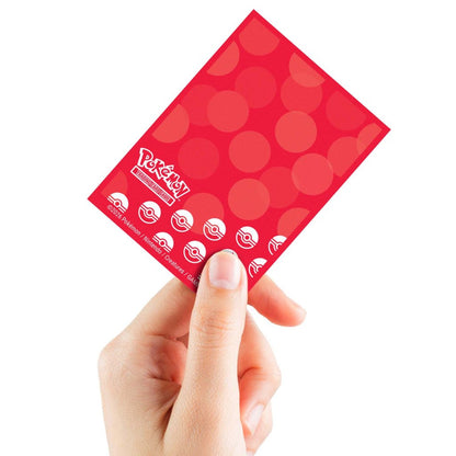 Pokemon Energy 65ct Deck Protector Sleeves Fire Red