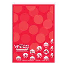 Pokemon Energy 65ct Deck Protector Sleeves Fire Red