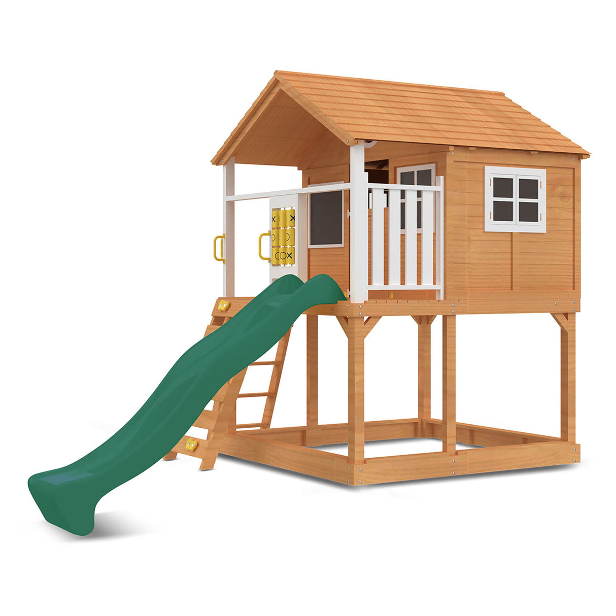 Lifespan Kids Warrigal Cubby House - Green Slide