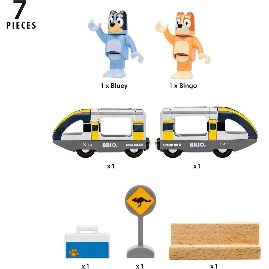 BRIO Bluey Train 7 pieces