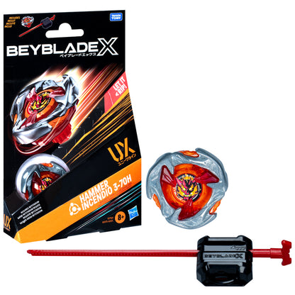 Beyblade X Hammer Incendio 3-70H UX Starter Pack Set