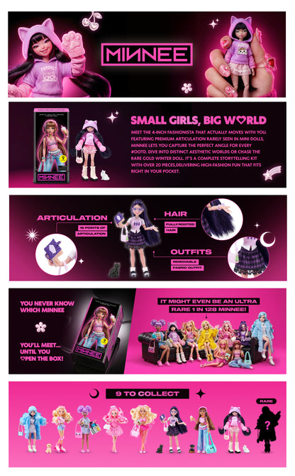 Starbox MINNEE Fashion Doll Blind Box
