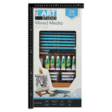 Cadet Blue The Art Studio 24pc Mixed Media Art Set Mixed Media Sets