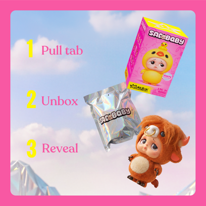 STAR BOX Sad Baby Animals Vinyl Blind Box Series 1