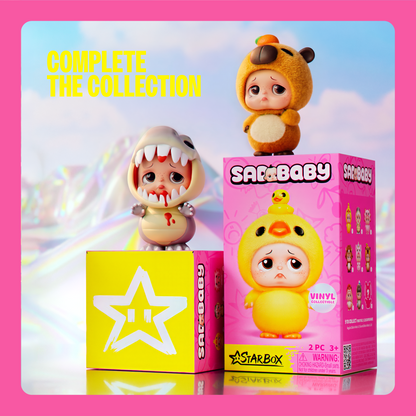 STAR BOX Sad Baby Animals Vinyl Blind Box Series 1
