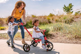 Yvolution YVelo Flippa Trike 4 in 1 Red