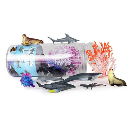 Sea Life 16 Pce Animals Figure Set