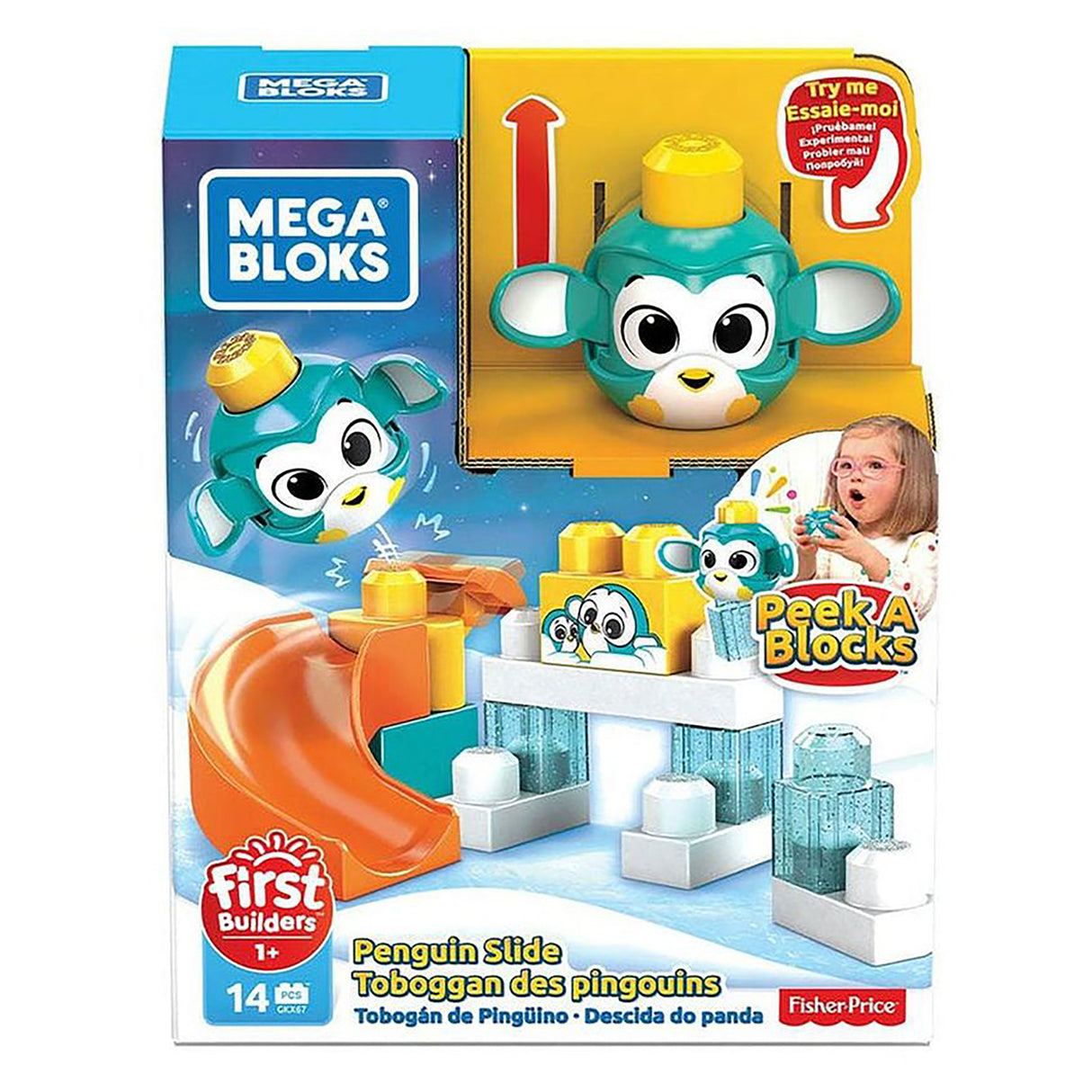 Mega Bloks First Builders - Penguin Slide