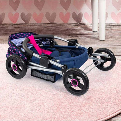 Bayer Cosy Doll Pram - Confetti