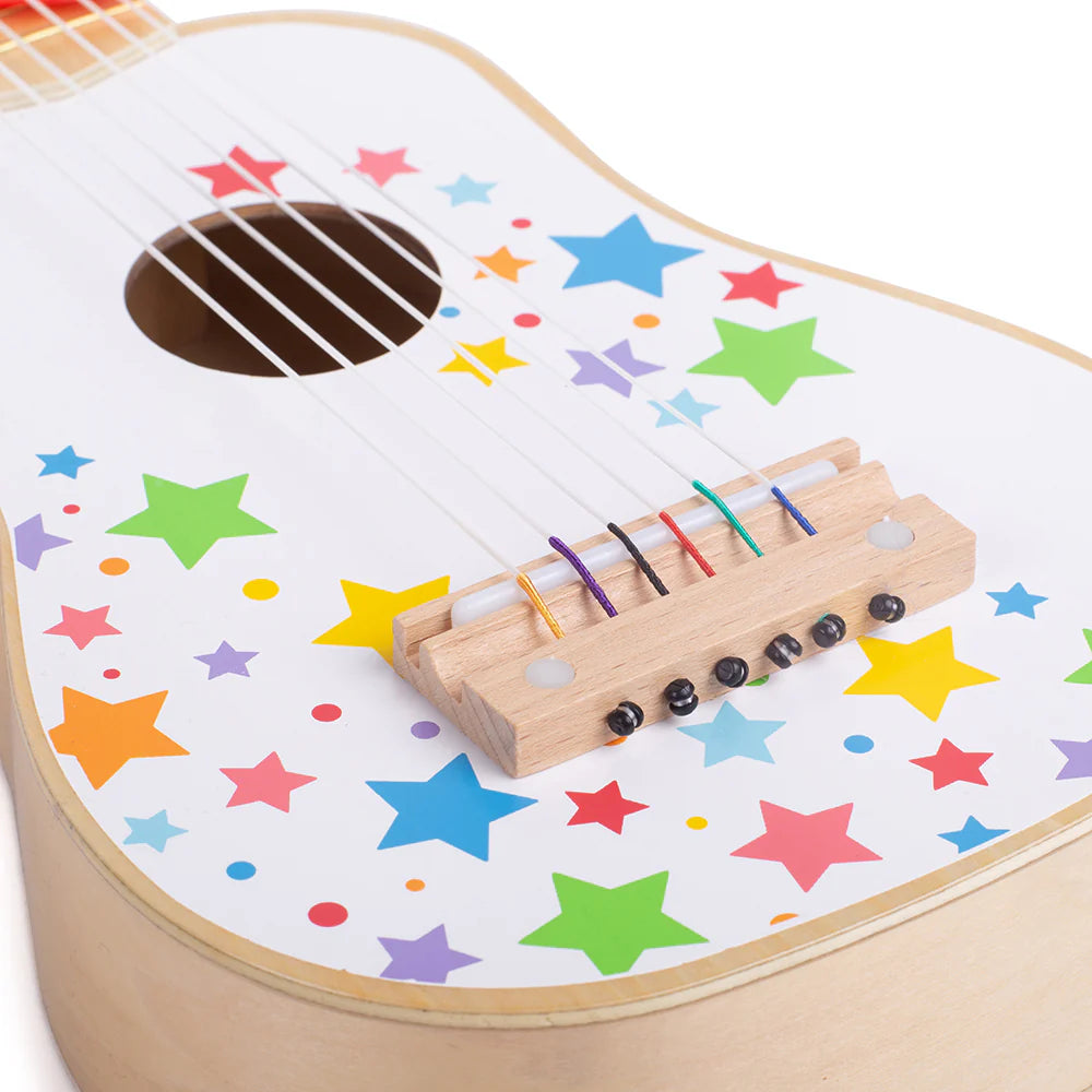 Bigjigs 53cm Wooden Guitar