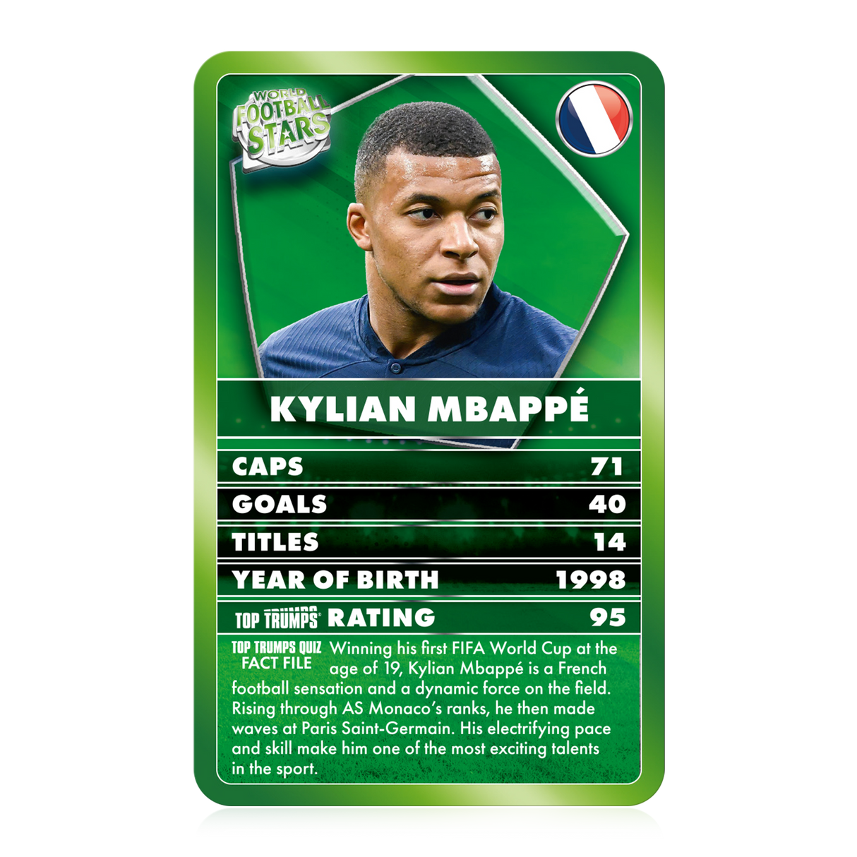 Top Trumps World Football Stars Card Game