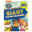 Paw Patrol Giant Poster Colouring Book